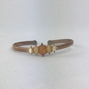 Lucky Brand Copper & Stone Bracelet